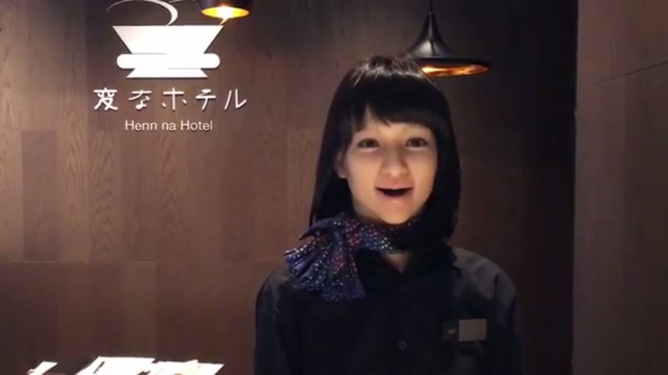 Ginza Gets Strange Robot Hotel Complete With Creepy Female Receptionist  (Video) - JapanKyo - Interesting news on Japan, podcasts about Japan & more