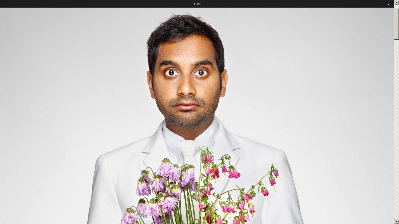 Comedian Aziz Ansari Appears In Japanese Ad... Unknowingly? [Photo